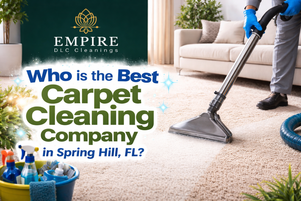 Who Is the Best Carpet Cleaning Company in Spring Hill, FL?