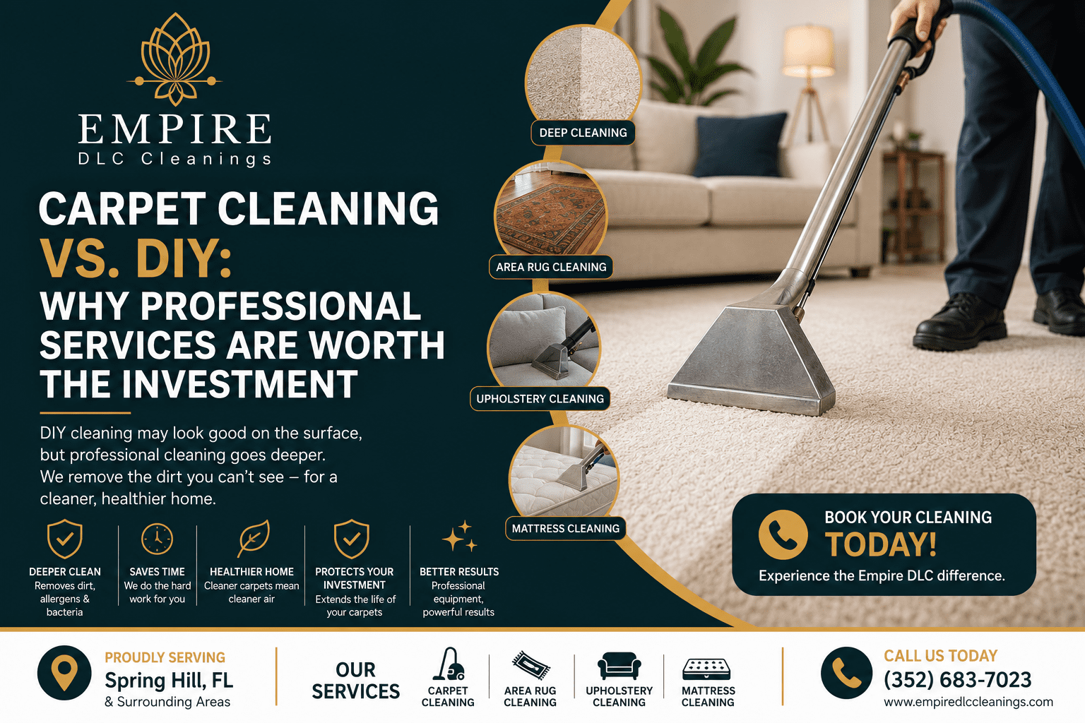 Carpet Cleaning vs. DIY Why Professional Services Are Worth the