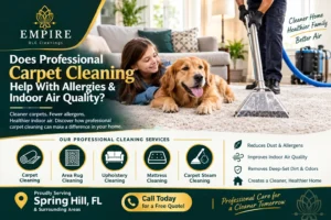 Does Professional Carpet Cleaning Help With Allergies and Indoor Air Quality