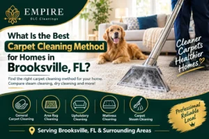 What Is the Best Carpet Cleaning Method for Homes in Brooksville, FL