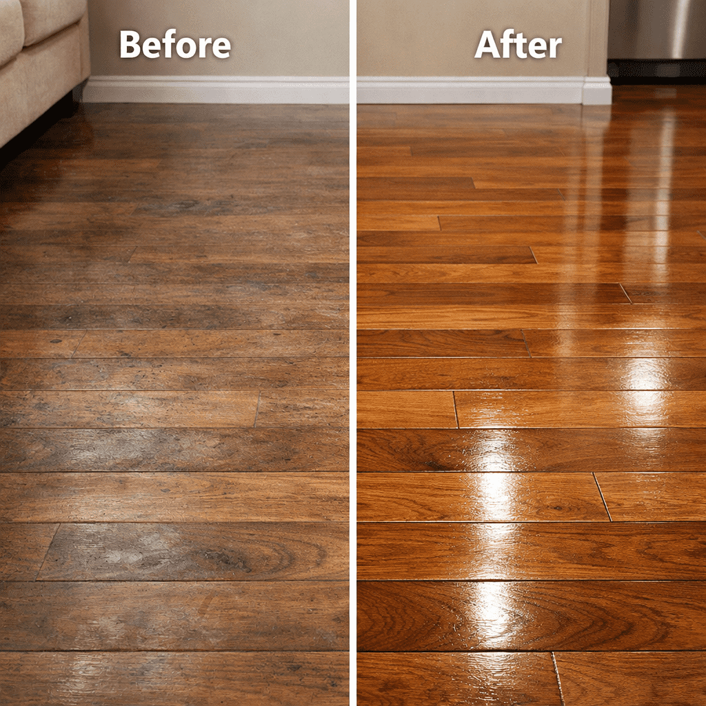 Wood Floor Cleaning